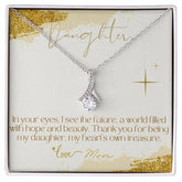 "Heartfelt Love: Mother-Daughter Love Necklace