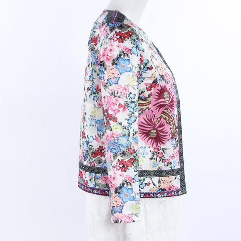 Lovely Boho Satin jacket