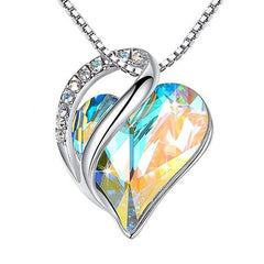 Heart Shaped Geometric Necklace Jewelry