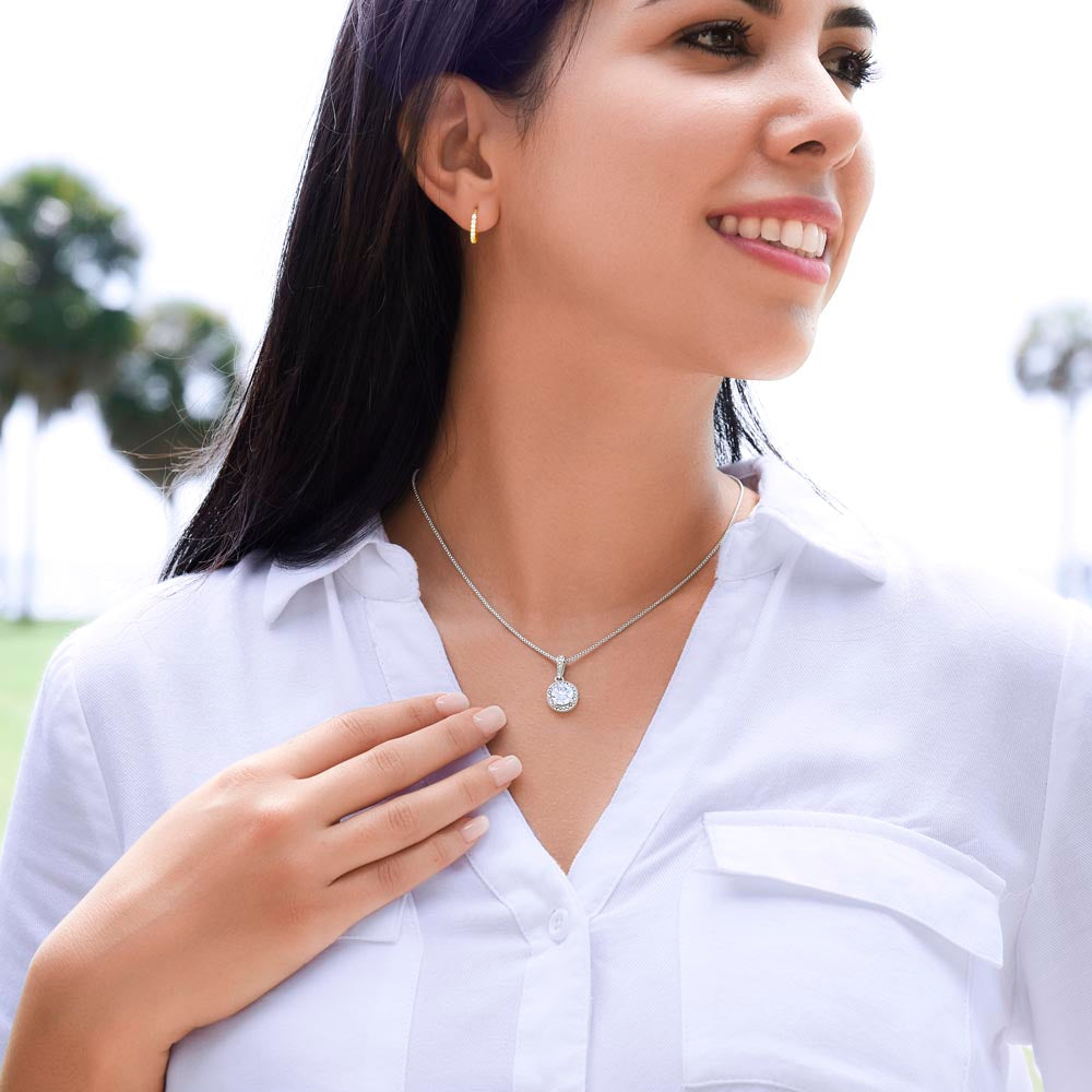 Radiant Guardian: Eternal Hope Necklace For Mom