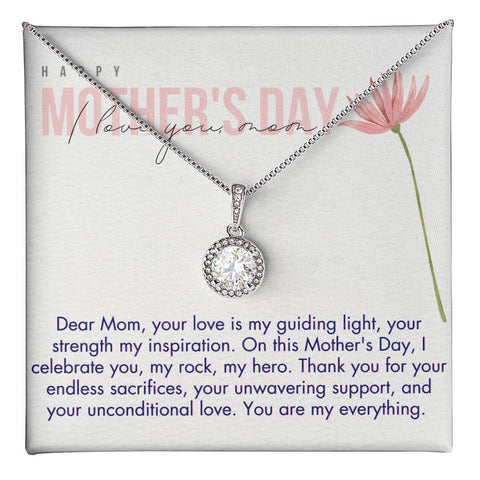 Mother's Love: Guiding Light Necklace - A Tribute to Mom