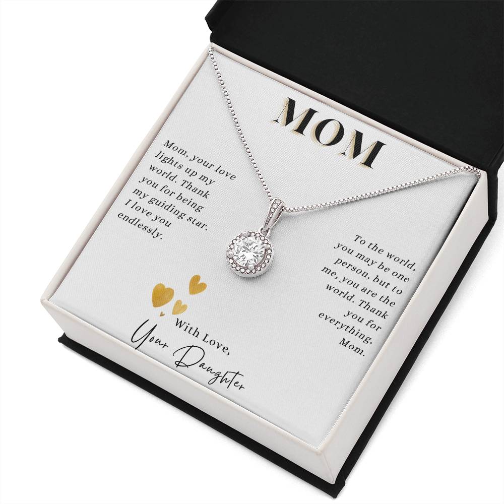 Radiant Guardian: Eternal Hope Necklace For Mom