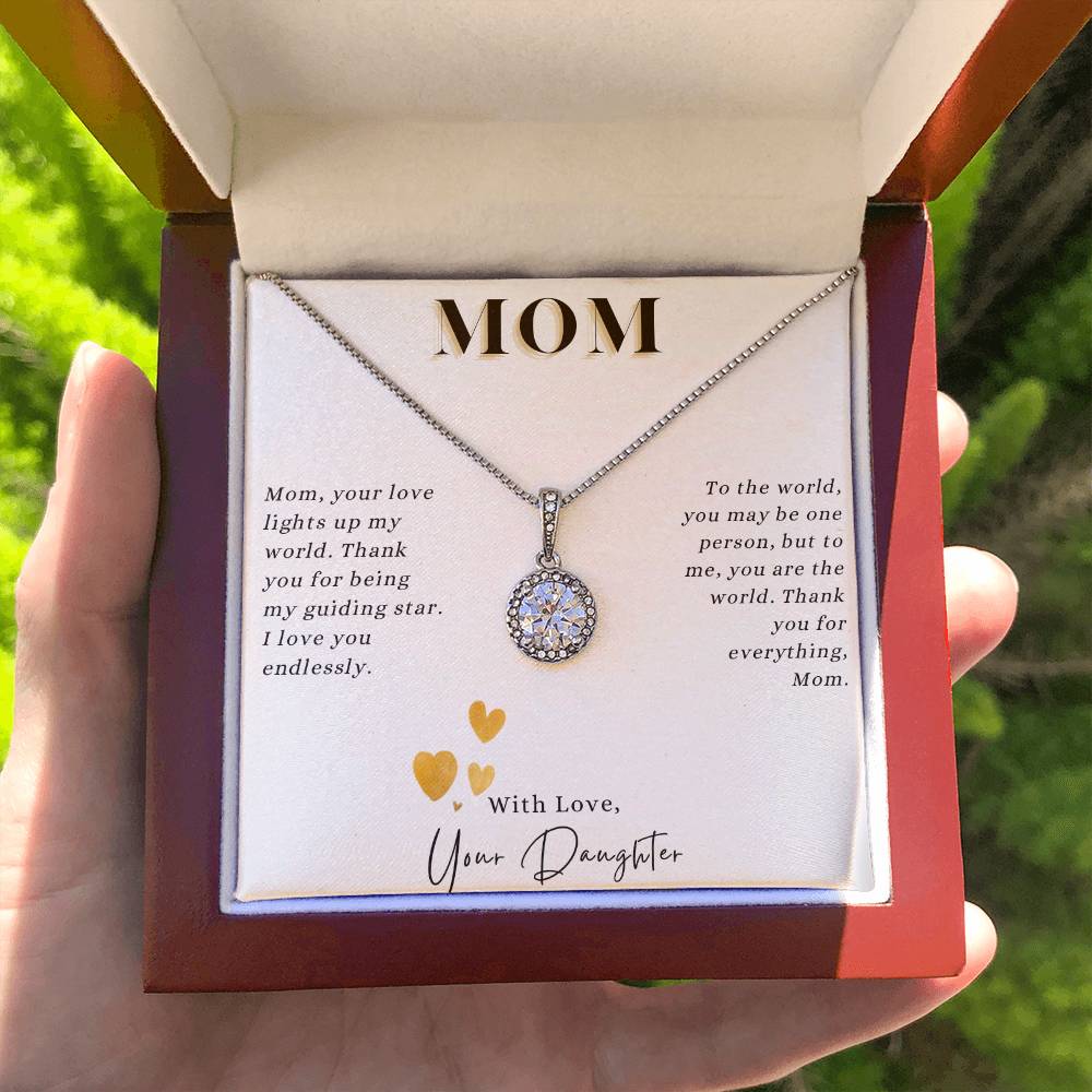 Radiant Guardian: Eternal Hope Necklace For Mom