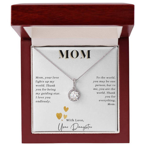 Radiant Guardian: Eternal Hope Necklace For Mom