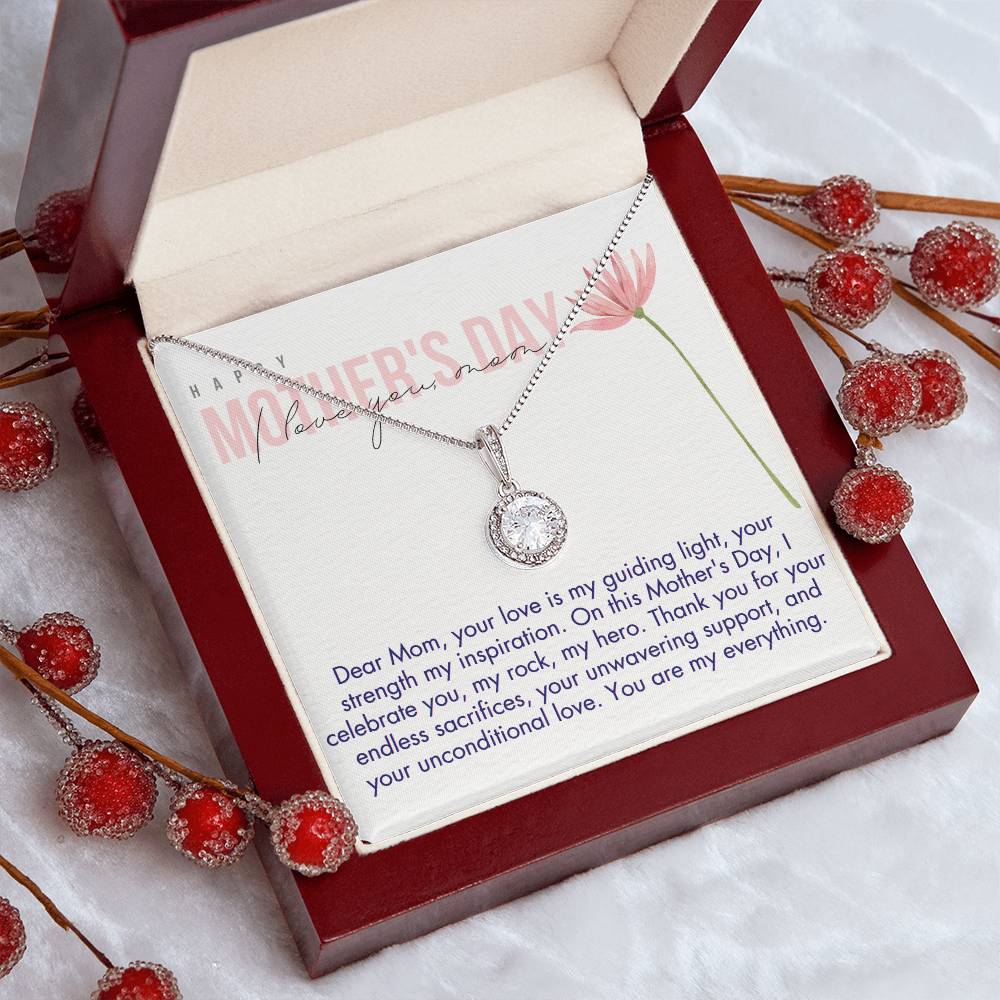 Mother's Love: Guiding Light Necklace - A Tribute to Mom