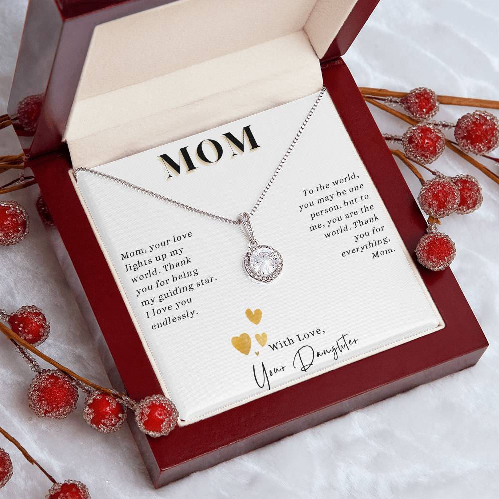 Radiant Guardian: Eternal Hope Necklace For Mom