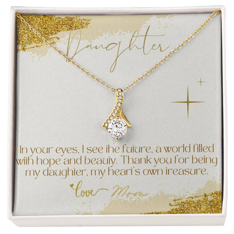 "Heartfelt Love: Mother-Daughter Love Necklace