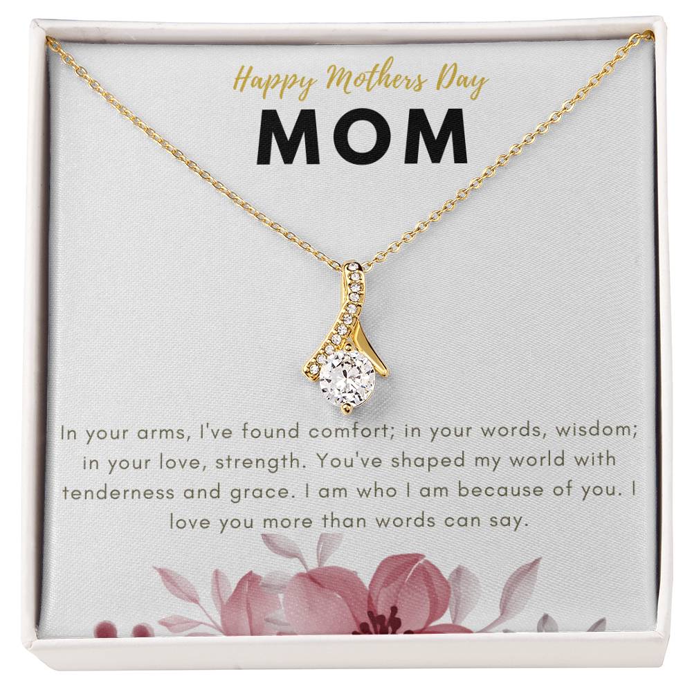 Eternal Elegance: Alluring Beauty Necklace for Mom