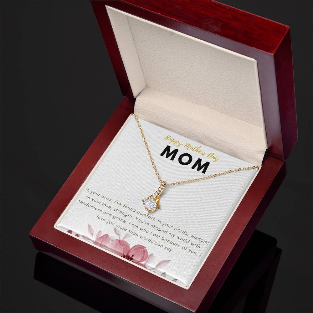 Eternal Elegance: Alluring Beauty Necklace for Mom