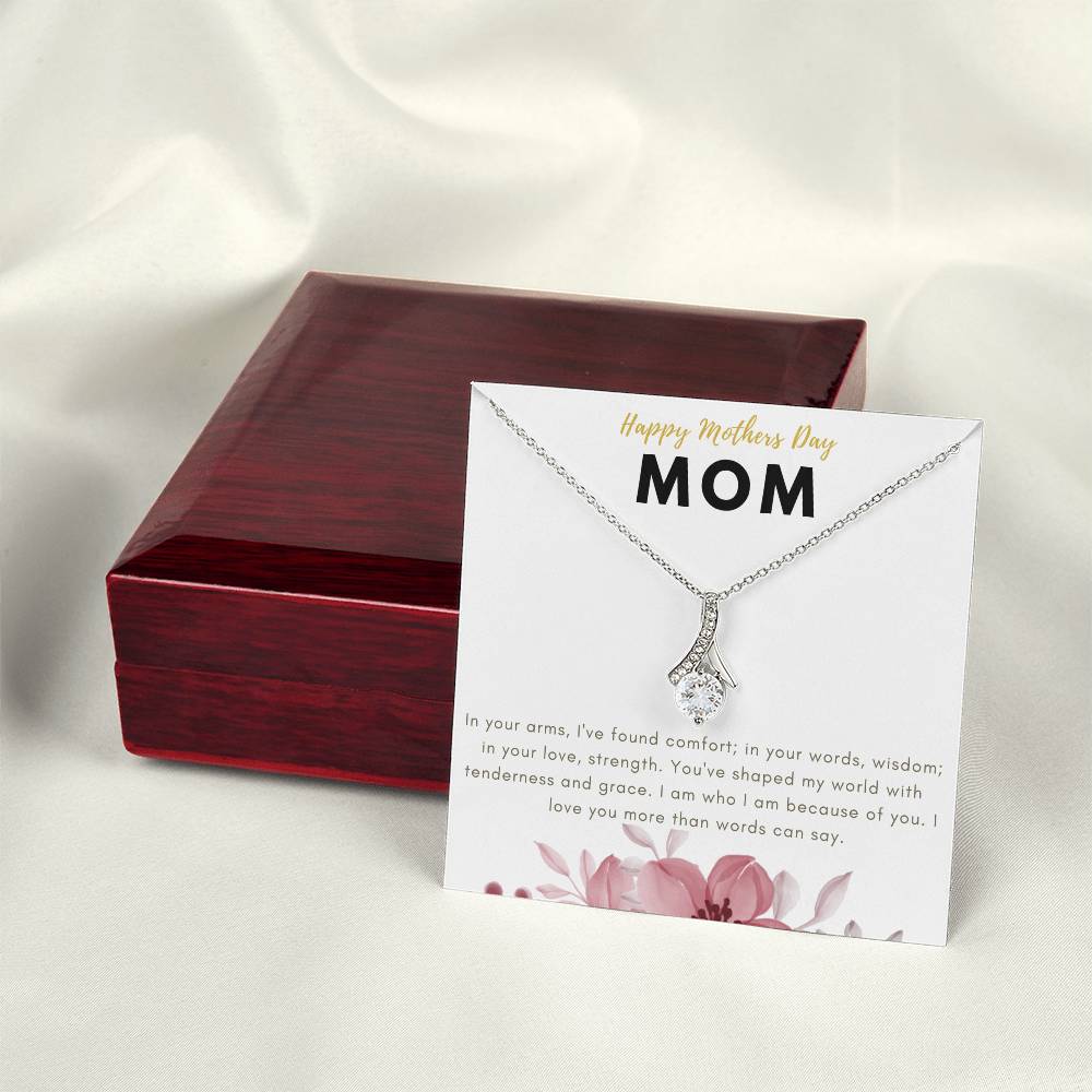 Eternal Elegance: Alluring Beauty Necklace for Mom