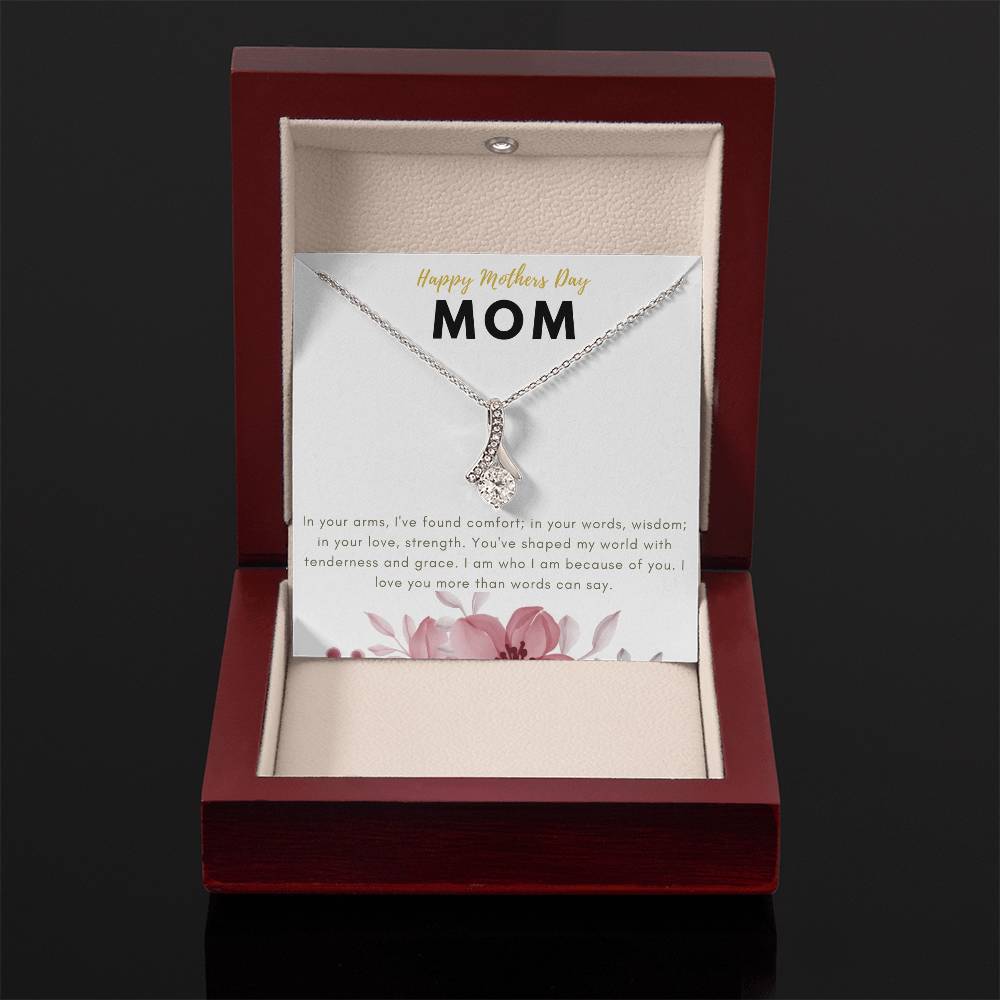 Eternal Elegance: Alluring Beauty Necklace for Mom