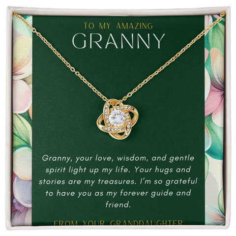 Granny Love Knot Necklace