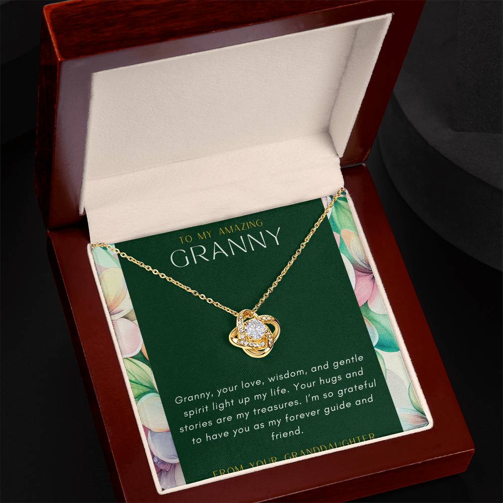 Granny Love Knot Necklace