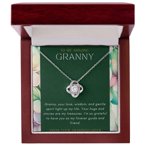 Granny Love Knot Necklace