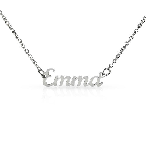 Cherished Memories: Custom Name Necklace