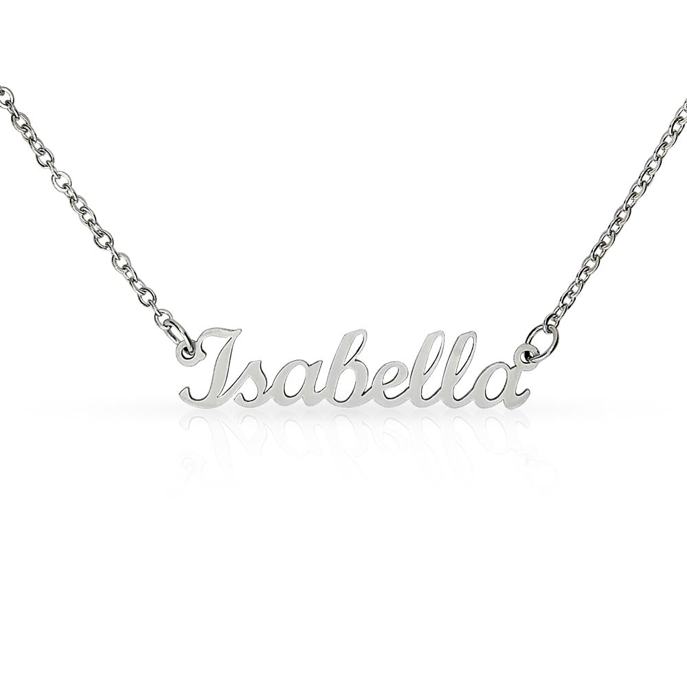 Cherished Memories: Custom Name Necklace