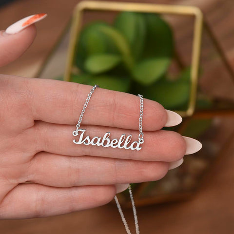 Cherished Memories: Custom Name Necklace