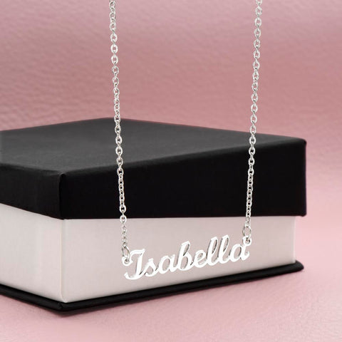 Cherished Memories: Custom Name Necklace