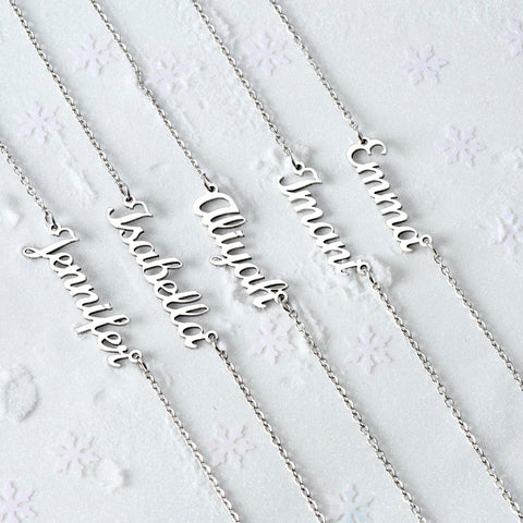 Cherished Memories: Custom Name Necklace