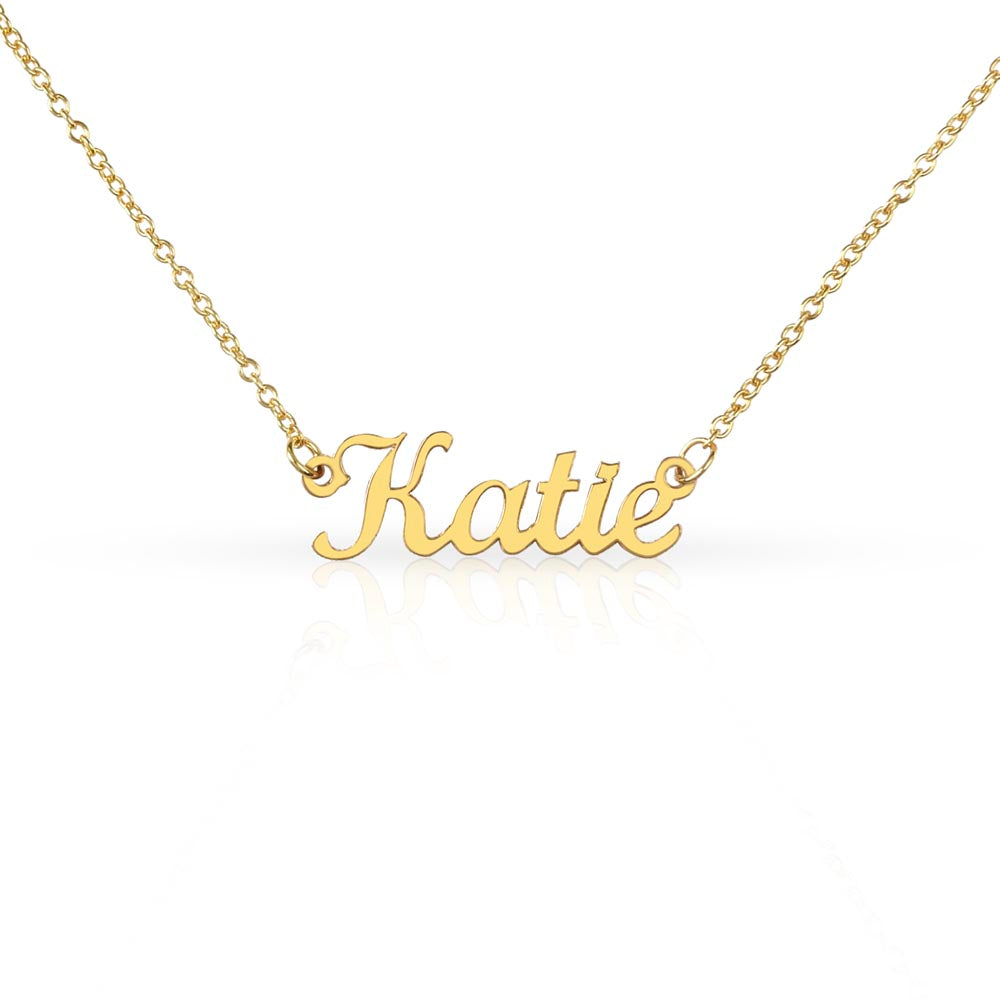 Cherished Memories: Custom Name Necklace