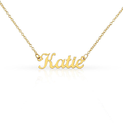 Cherished Memories: Custom Name Necklace