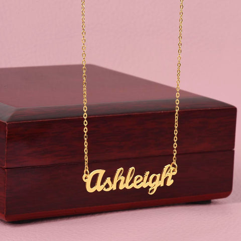 Cherished Memories: Custom Name Necklace