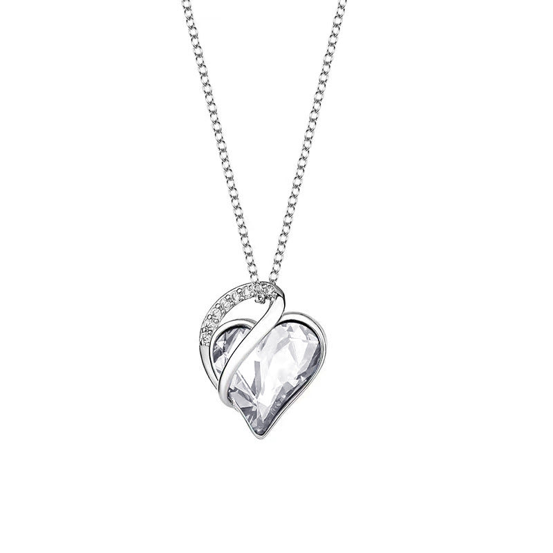 Heart Shaped Geometric Necklace Jewelry